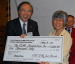 Alumni in North Amercia donated US$6,000+ to their alma mater 香港